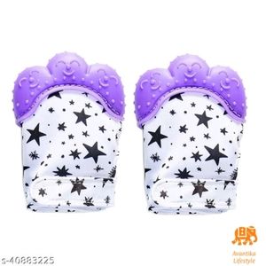 Teething mittens soft
